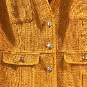 Chico's Golden Yellow Coat/blazer